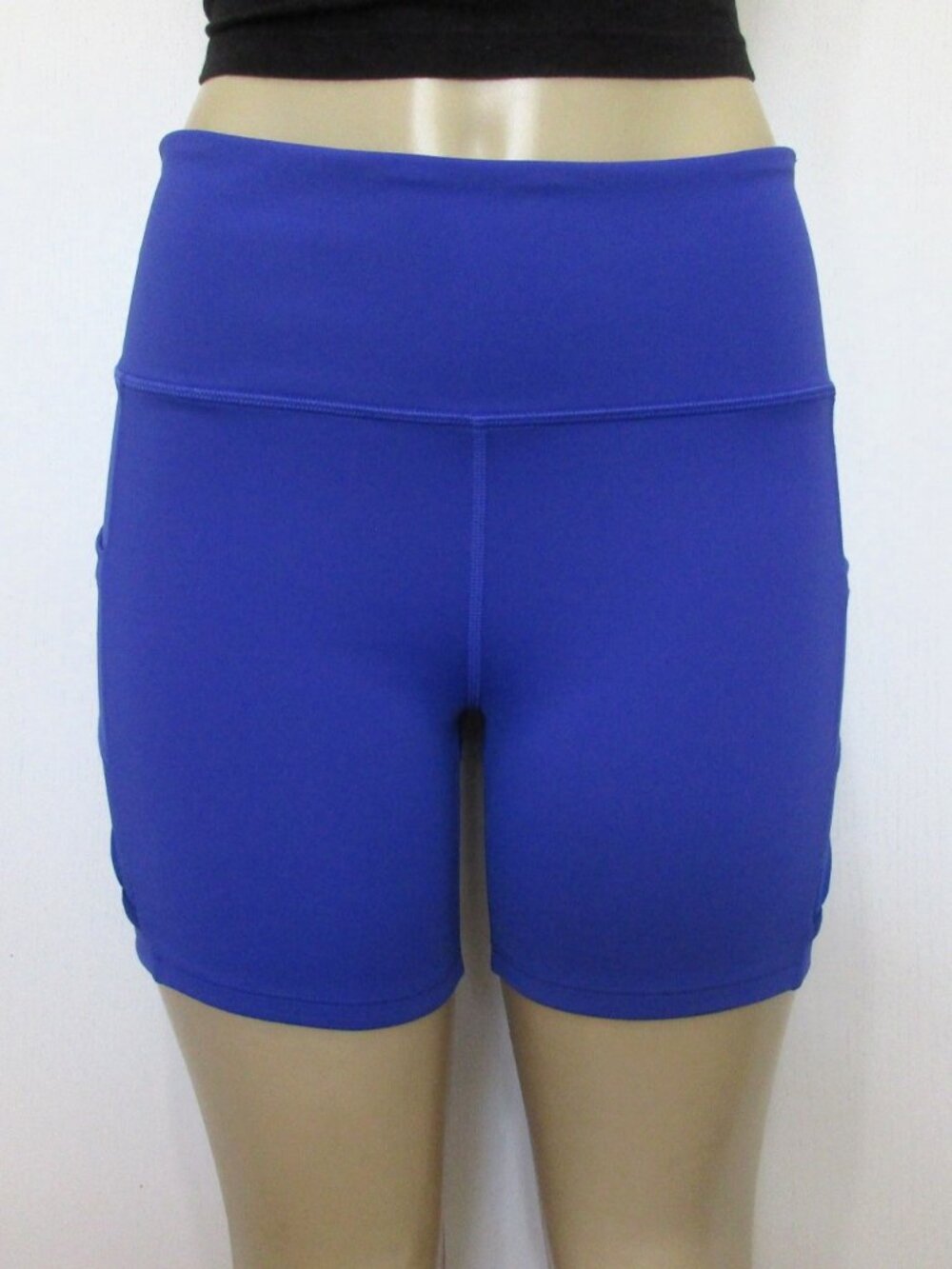 ATHLETA Athletic Shorts Size Large Purple Biker Ultimate Advantage